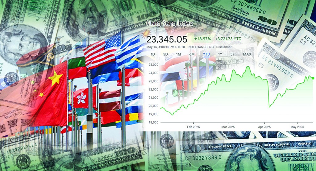 Hong Kong's stock market has been relatively unhurt by the turmoil and has attracted a flurry of listings.