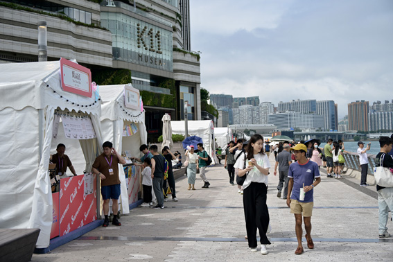 The Hong Kong Tourism Board is organizing a series of events on both sides of Victoria Harbour to meet the eat, buy, and play needs of locals and tourists watching the dragon boat races.