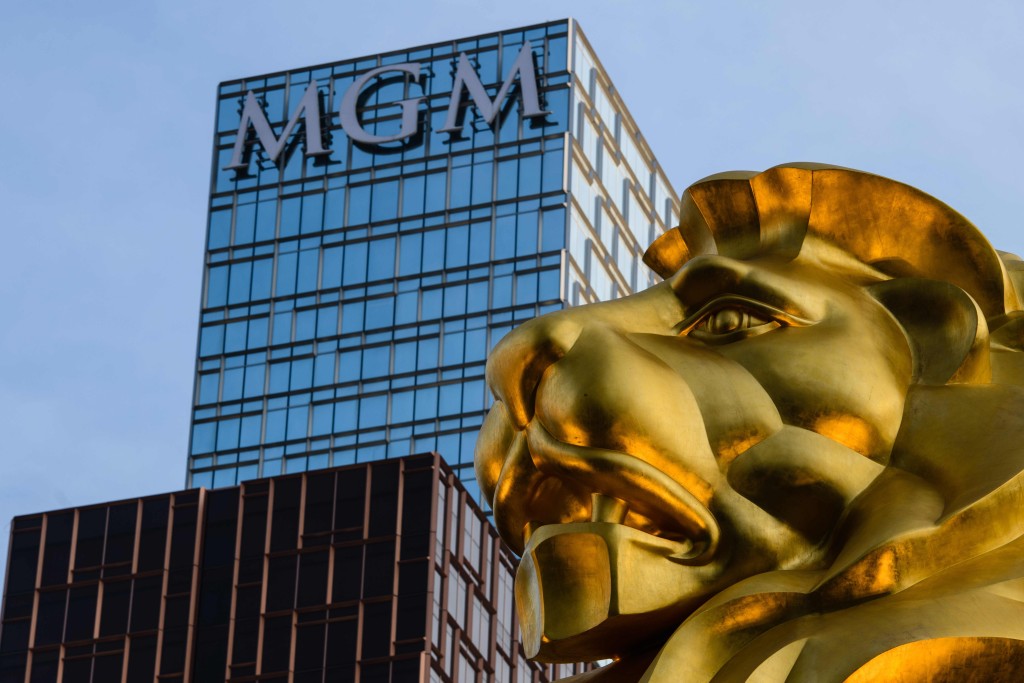A general view shows the exterior of the MGM Cotai casino resort in Macau on February 13, 2018. AFP