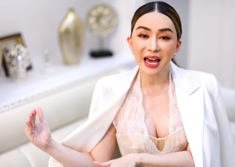 Anne Jakkaphong Jakrajutatip, JKN Chief Executive Officer speaks during an interview with Reuters in Bangkok, Thailand, on Oct 27, 2022. PHOTO: Reuters