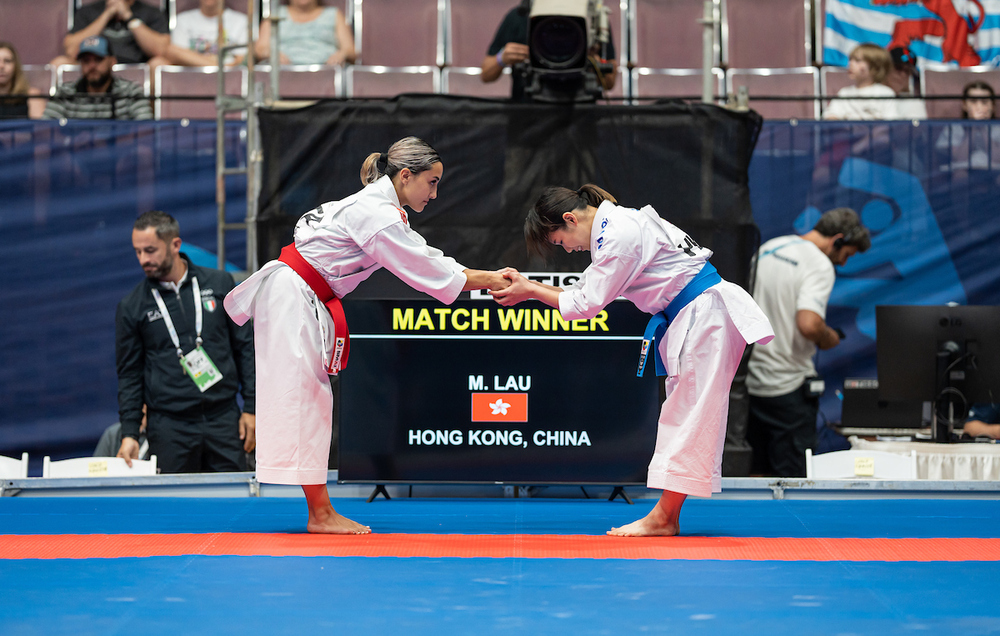 Bronze Medalist Grace Lau Mo-sheung