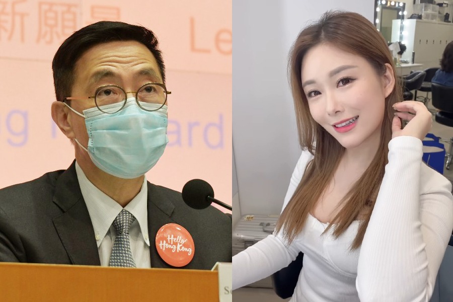 Kevin Yeung Yun-hung (left) and Erena So (right). Kevin Yeung Yun-hung (left) and Erena So (right).