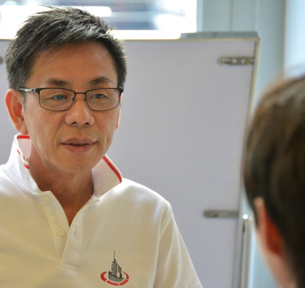 Lawrence Ng San-wa, permanent honorary president of the Hong Kong Construction Sub-contractors Association.