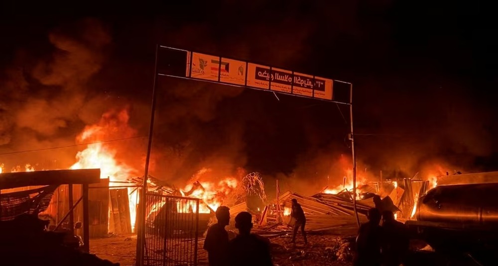 Rafah, May 26, 2024. (Reuters) Rafah, May 26, 2024. (Reuters)