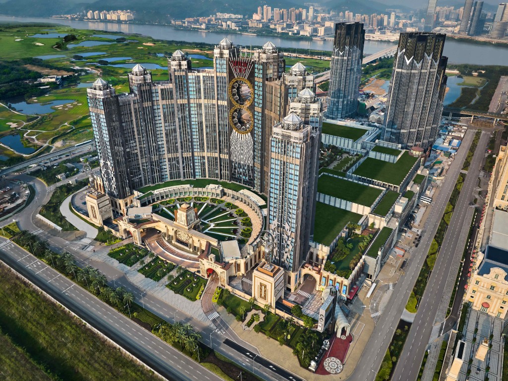 Melco Resorts and Entertainment's Studio City in Macau. Melco Resorts
