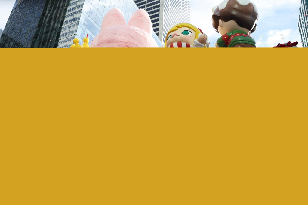 The Labubu float from Pop Mart during the Macy's Thanksgiving Day Parade, Nov. 27, 2025, in New York. (AP Photo/Heather Khalifa)