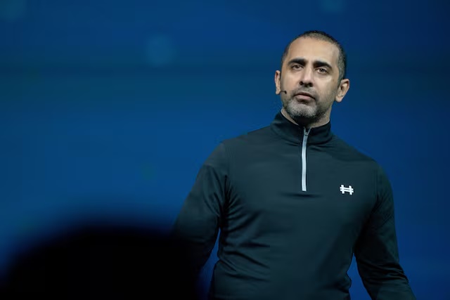 Balaji Srinivasan, former C.T.O. of Coinbase speaks during the SALT conference in Manhattan, New York City, U.S., September 14, 2022. REUTERS/David 'Dee' Delgado 