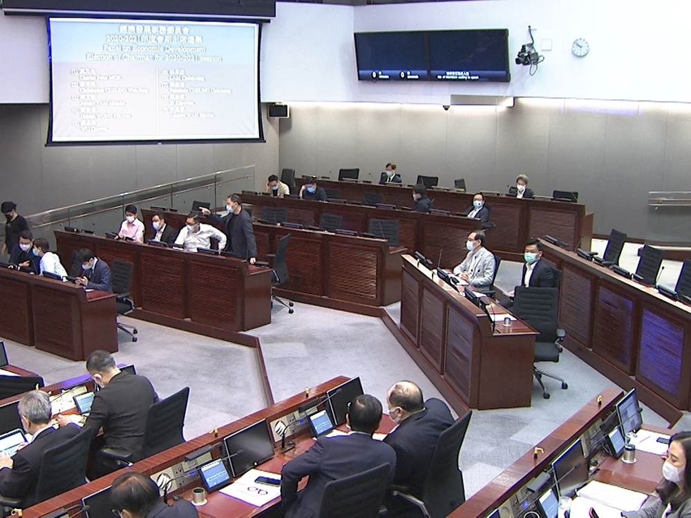 Sixteen of 18 panels in Legco are now headed by pro-establishment lawmakers. Sixteen of 18 panels in Legco are now headed by pro-establishment lawmakers.