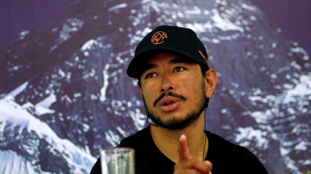 Celebrated Nepali climber Nirmal Purja. File Photo/Reuters