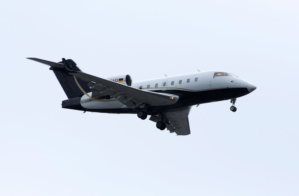 A German special medical plane prepares to land at the airport of Omsk to pick up Russian opposition leader Alexei Navalny from the Omsk Ambulance Hospital No. 1, in Omsk, Russia, Friday.