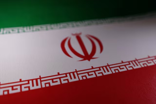 Iranian flag is seen in this illustration taken, April 24, 2024. REUTERS/Dado Ruvic/Illustration/File photo