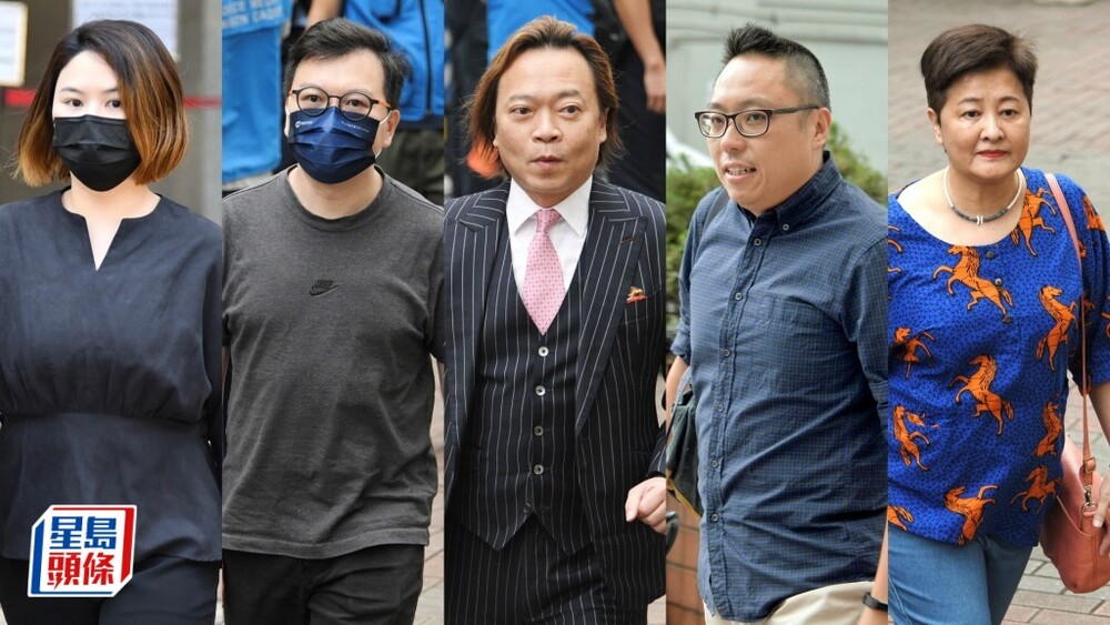 (File Photo) From left: Winnie Yu Wai-ming, Kalvin Ho Kai-ming, Lawrence Lau Wai-chung, Tam Tak-chi, and Helena Wong Pik-wan, (File Photo) From left: Winnie Yu Wai-ming, Kalvin Ho Kai-ming, Lawrence Lau Wai-chung, Tam Tak-chi, and Helena Wong Pik-wan,