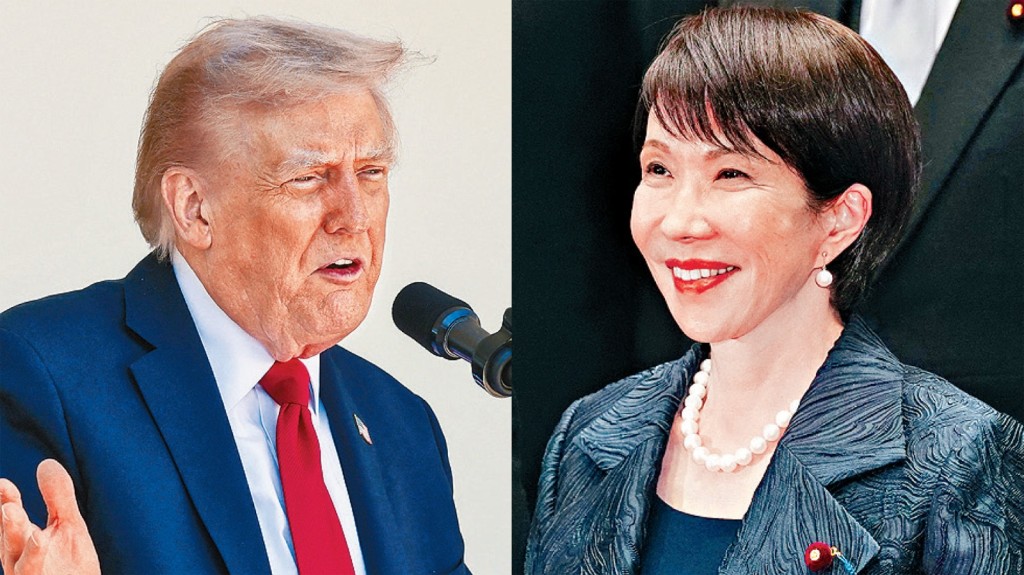 Donald Trump will meet Sanae Takaichi less than a week after her appointment.  Reuters, AFP