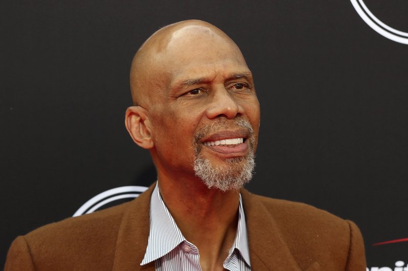 Kareem Abdul-Jabbar arrives at the ESPY Awards in Los Angeles, in this July 18, 2018. Kareem Abdul-Jabbar arrives at the ESPY Awards in Los Angeles, in this July 18, 2018.