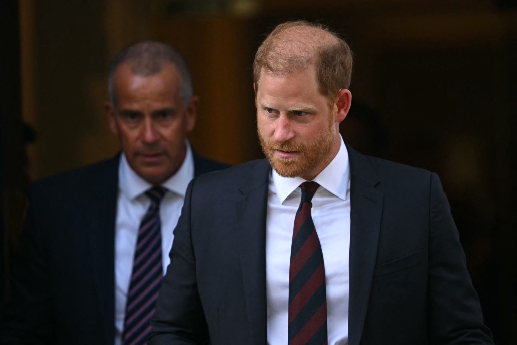 Photo by JUSTIN TALLIS / AFP. Britain's Prince Harry, Duke of Sussex, leaves Chatham House in central London on July 7, 2026, after attending the fourteenth Invictus Games Foundation Conversation: From Policy to Practice, as part of the One Year to Go celebrations for the Invictus Games Birmingham 2027.