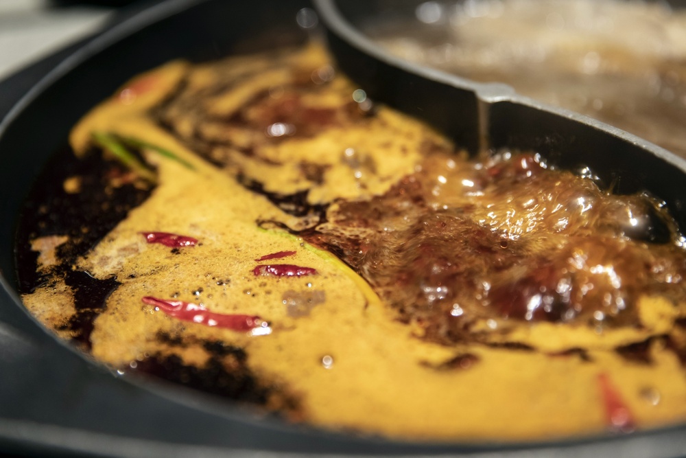 Hot pot restaurants produce about 12,000 tons of waste oil each month in Chengdu alone. (Bloomberg) 