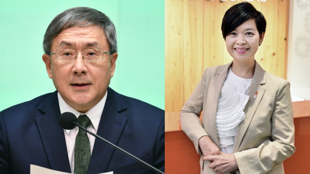  Warner Cheuk Wing-hing (left) Winnie Ho Wing-yin (right)