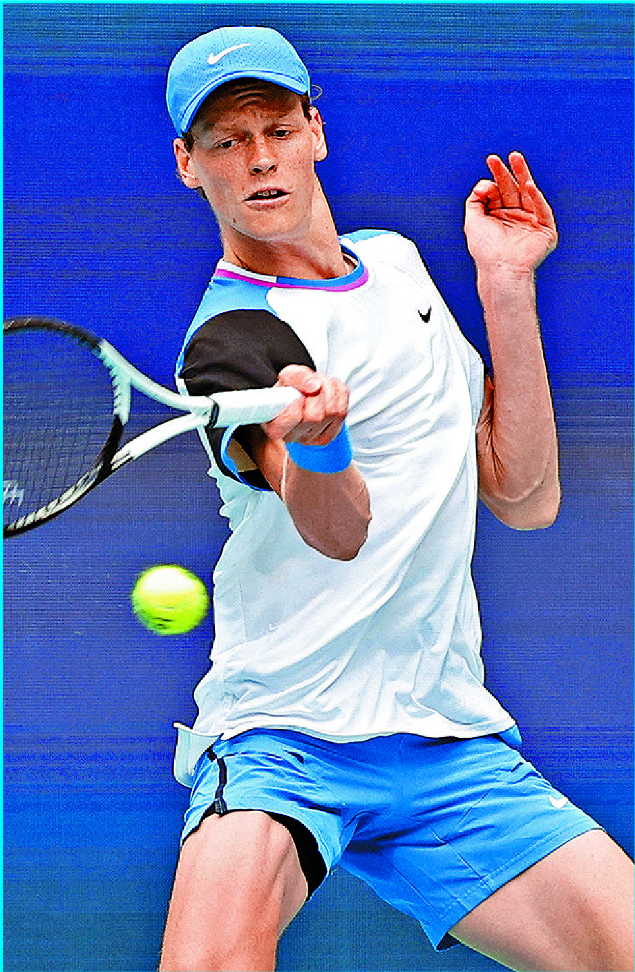 Jannik Sinner has a 25-2 record for the season. Jannik Sinner has a 25-2 record for the season.