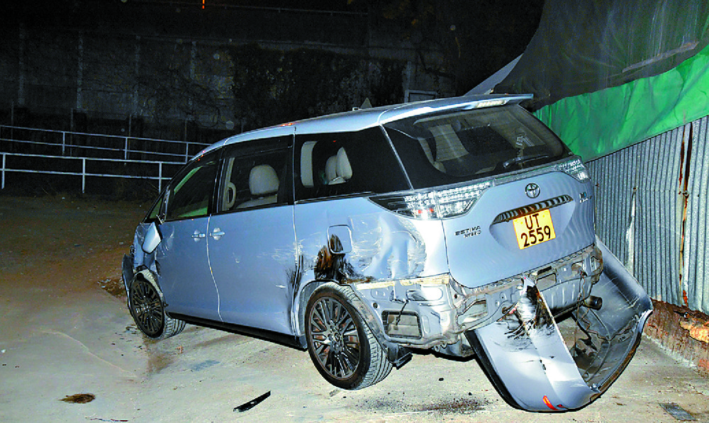 The 57-year-old suspect's car. The 57-year-old suspect's car.