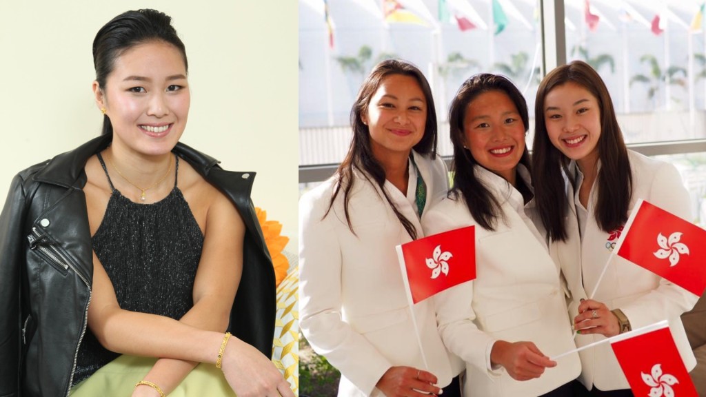 Yvette Kong, seen with teammates Camille Cheung and Stephanie Au, is a former Olympic swimmer turned artist and cultural visionary.