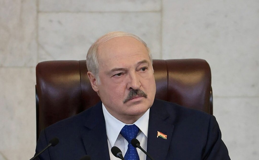  Belarusian President Alexander Lukashenko delivers a speech in Minsk, Belarus May 26, 2021. Press Service of the President of the Republic of Belarus/Handout via REUTERS 
