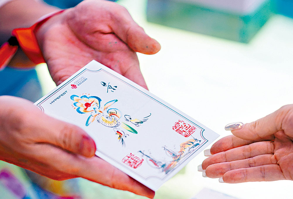 Traditional art with a modern twist reflects Hong Kong's heritage and culture