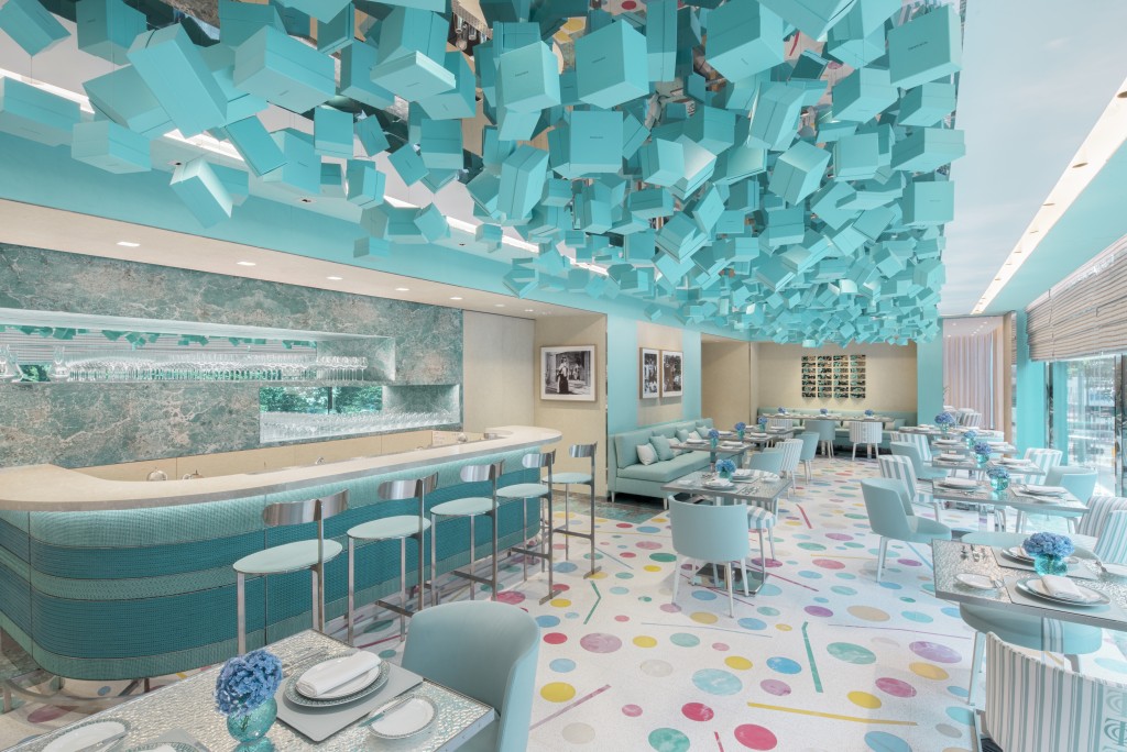 The Blue Box Cafe.