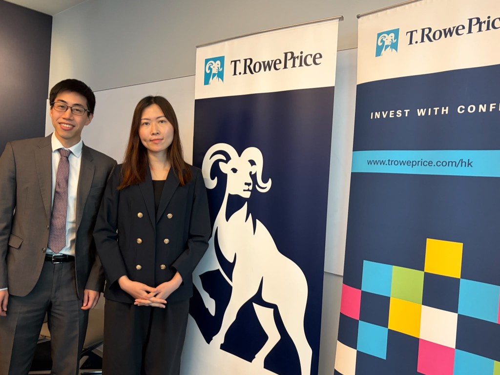 From left, Vincent Chung and Agnes Ng.