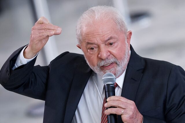 Brazil's President Luiz Inacio Lula da Silva. (Reuters)