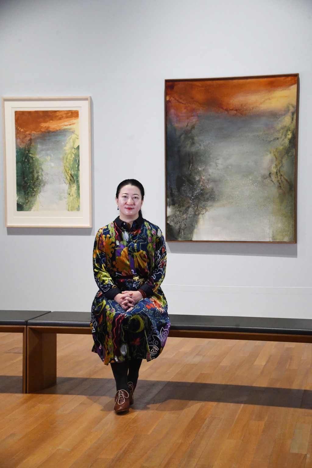 Wu Mo, co-curator of the exhibition.