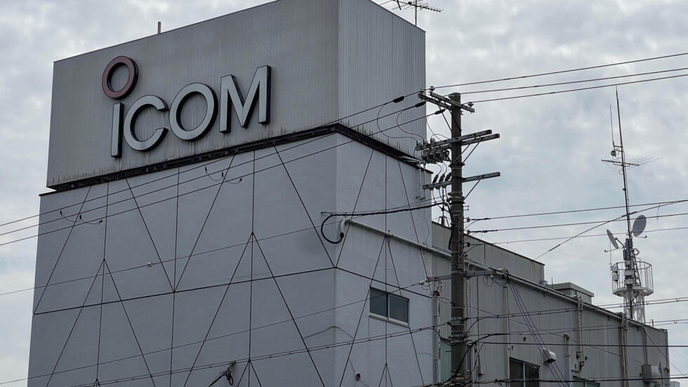 Japanese firm Icom says it is investigating after media reports that two-way radio devices bearing its logo exploded in Lebanon © Atish PATEL / AFP Japanese firm Icom says it is investigating after media reports that two-way radio devices bearing its logo exploded in Lebanon © Atish PATEL / AFP