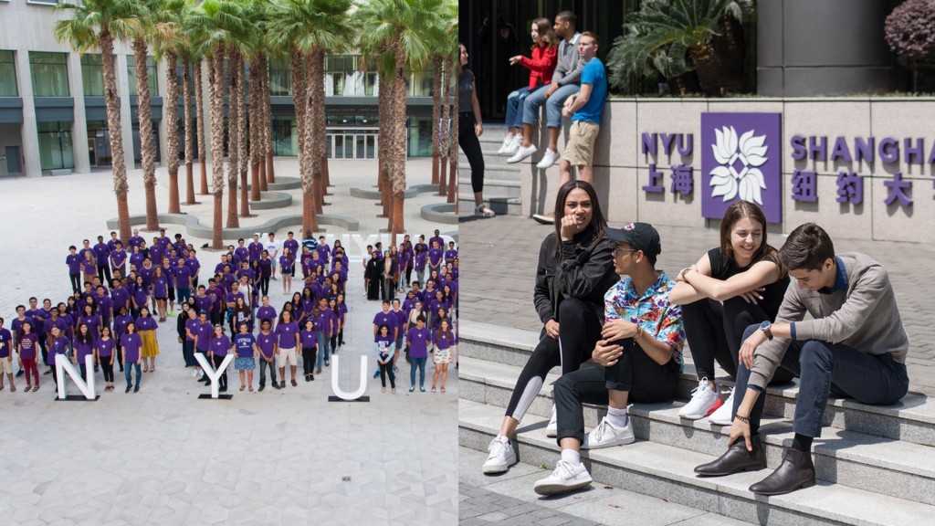 New York University’s global network includes campuses in Abu Dhabi and Shanghai.