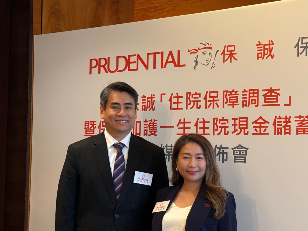 Felix Fung, left, and Candy Au Yeung. SING TAO