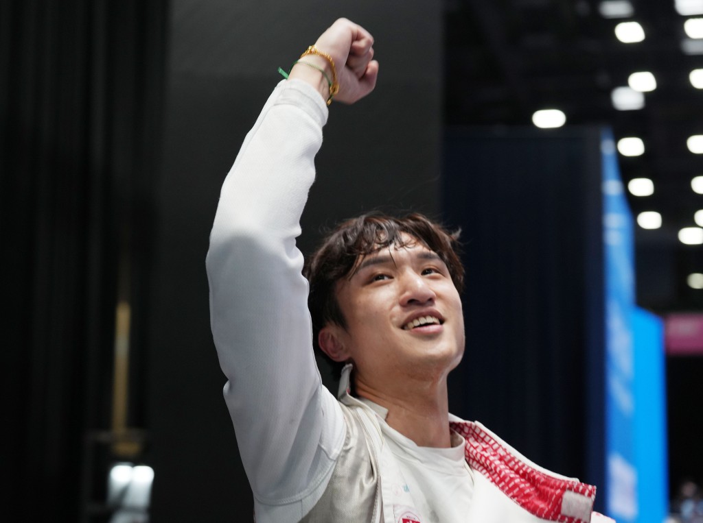Hong Kong fencer Ryan Choi Chun-yin