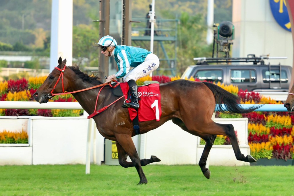Romantic Warrior cruises to an incredible comeback win in the G2 BOCHK Jockey Club Cup SINGTAO 