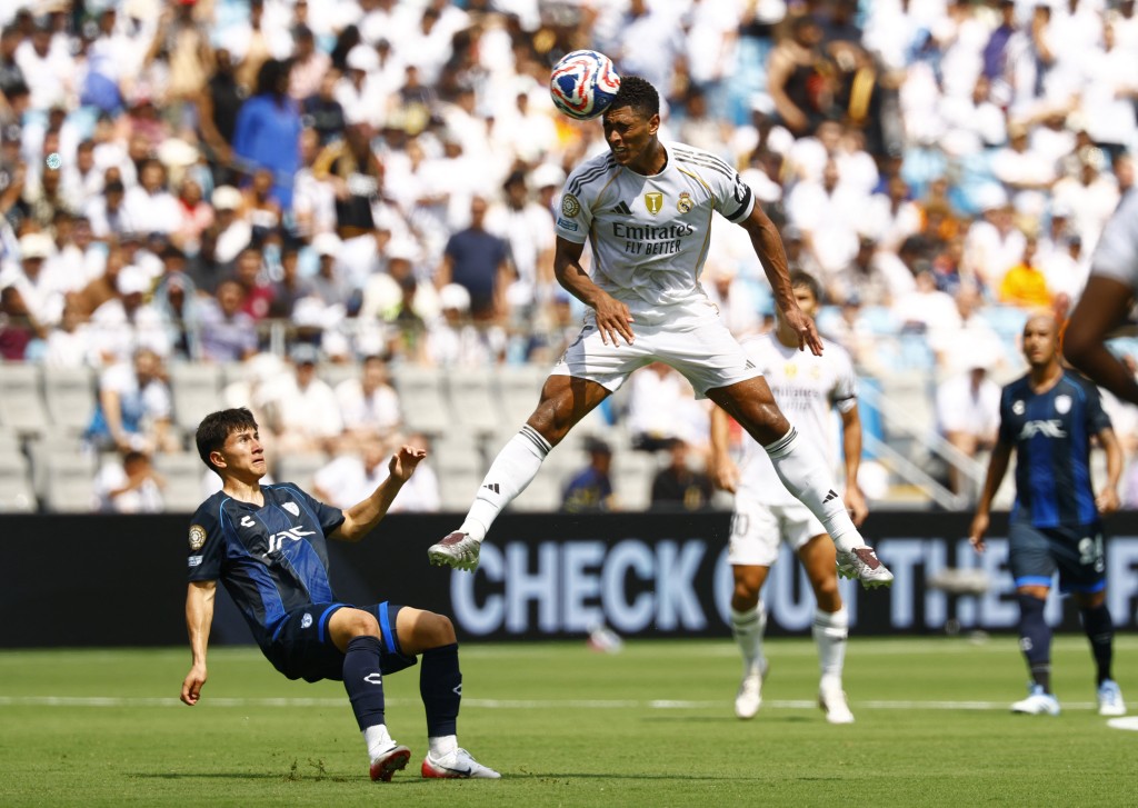 Real Madrid's Jude Bellingham in action. (Reuters)