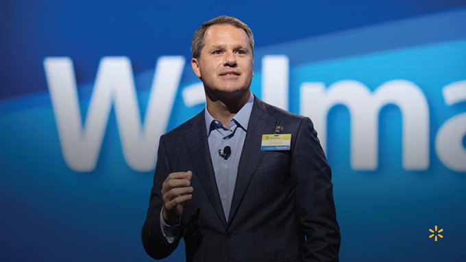 Walmart President and Chief Executive, Doug McMillon. Walmart President and Chief Executive, Doug McMillon.