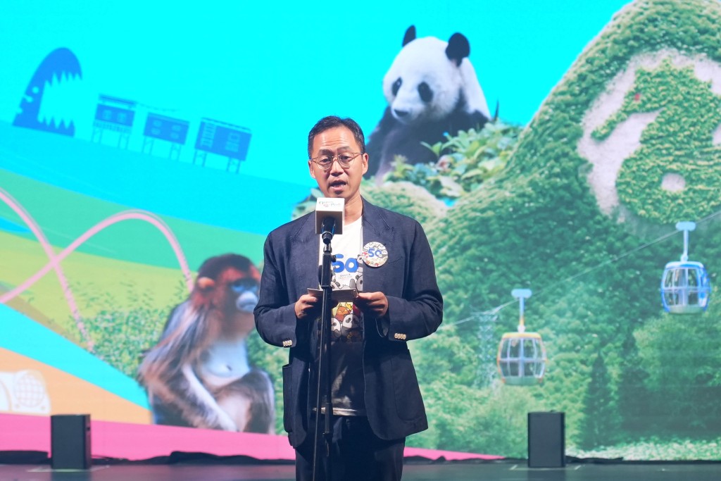 Ocean Park chairman Paulo Pong Kin-yee said the park continued to play a distinctive role in recreation, conservation and education.