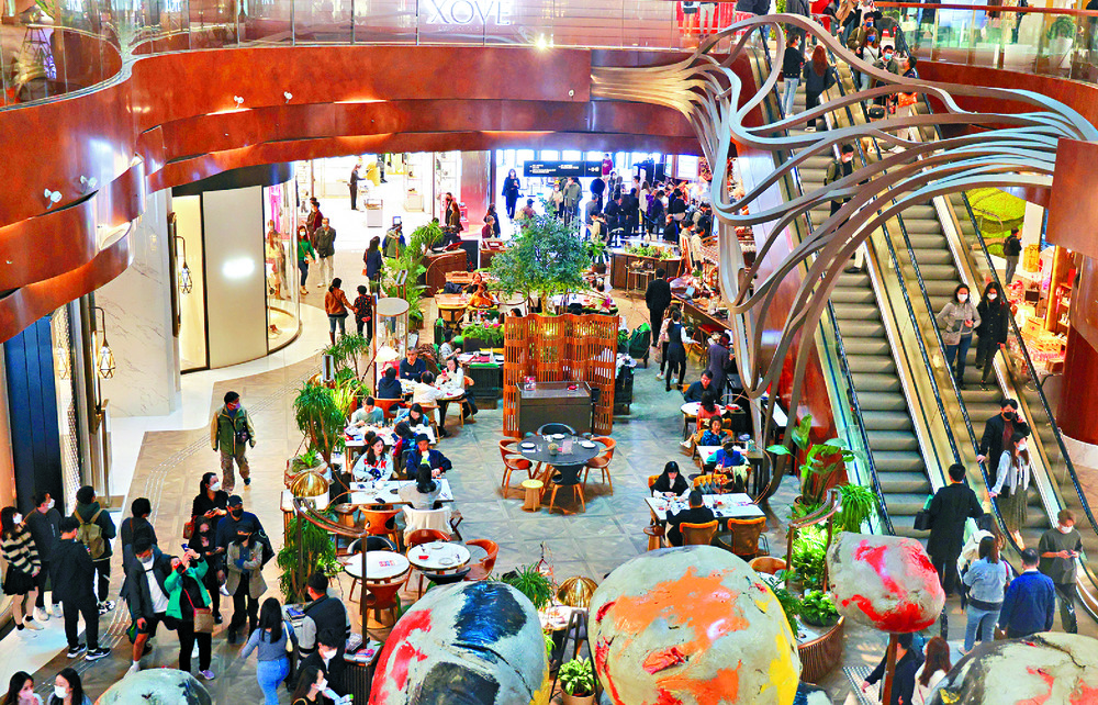 K11 Musea saw a sales surge of 80 percent. K11 Musea saw a sales surge of 80 percent.