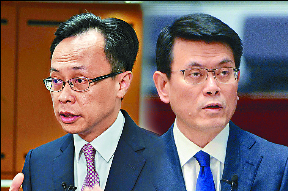 No room for Patrick Nip and Edward Yau in the new cabinet. No room for Patrick Nip and Edward Yau in the new cabinet.