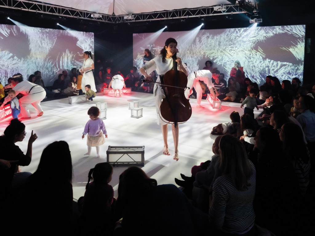 Bob Marley for Babies, presented by Barcelona’s music and dance company La petita malumaluga. 