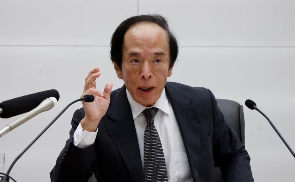 Bank of Japan Governor Kazuo Ueda holds a press conference after its policy meeting in Tokyo, Japan September 19, 2025. REUTERS