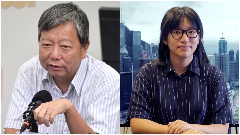 Lee Cheuk-yan (left) and Chow Hang-tung. (File)