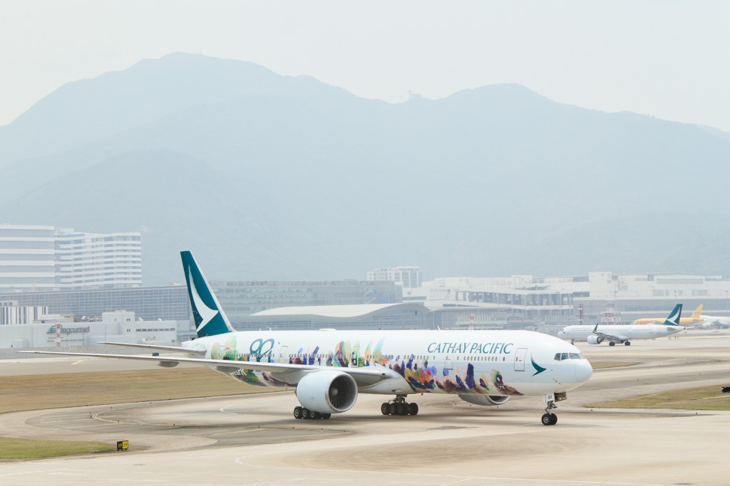 “Spirit of Hong Kong – 80th Anniversary Edition” aircraft.