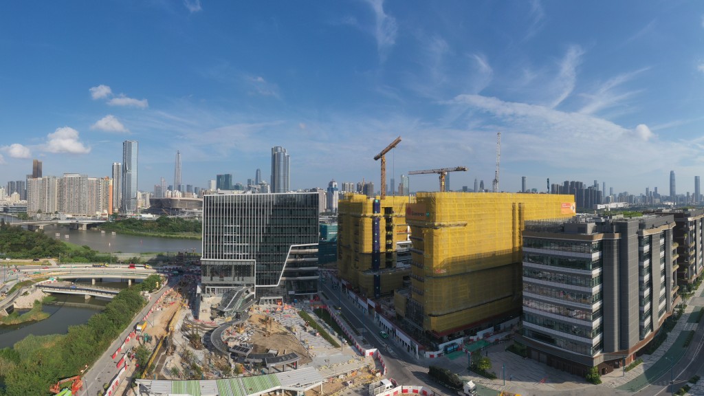 Photo from the Hong Kong-Shenzhen Innovation and Technology Park.