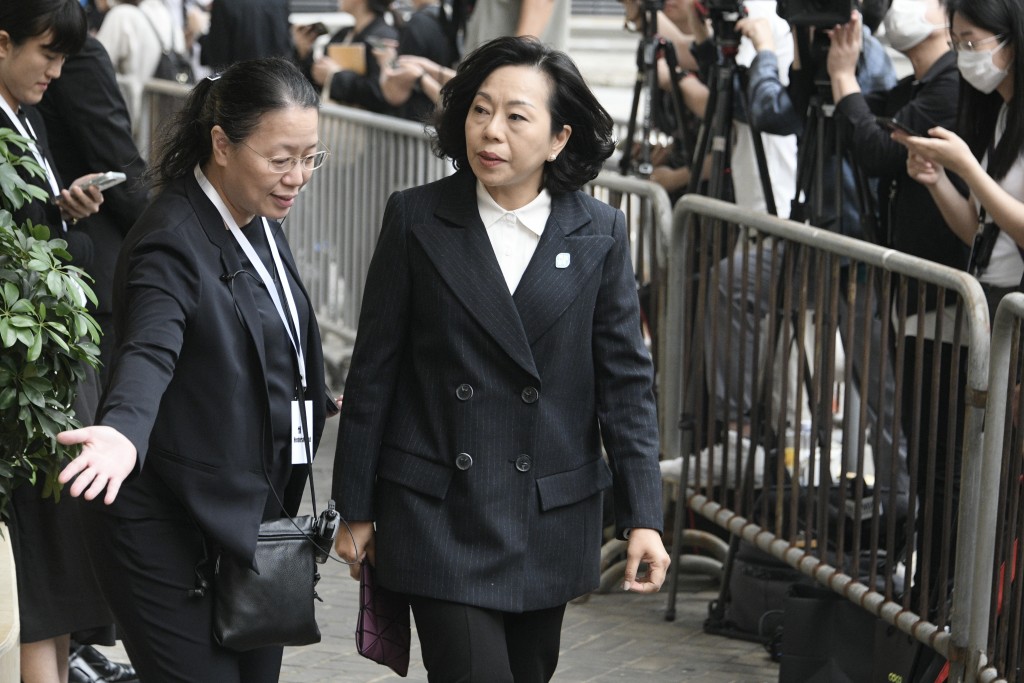 Secretary for Home and Youth Affairs Alice Mak Mei-kuen