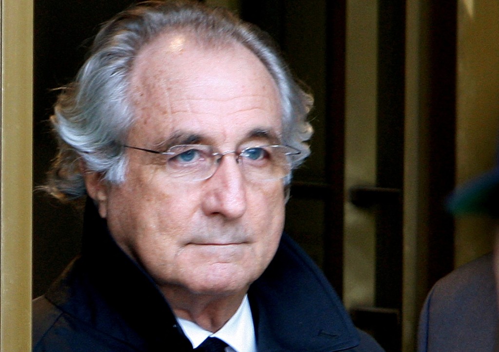 Bernard Madoff exits the Manhattan federal court house in New York, U.S. on January 14, 2009. REUTERS/Brendan McDermid/File Photo