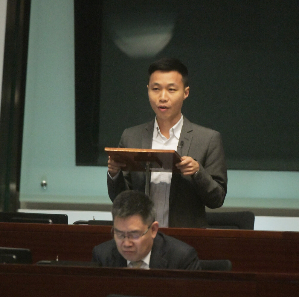 Lawmaker Lam Chun-sing from the Federation of Hong Kong and Kowloon Labour Unions. (File) Lawmaker Lam Chun-sing from the Federation of Hong Kong and Kowloon Labour Unions. (File)