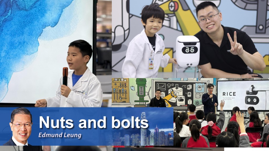 The robots help children develop skills in entrepreneurship, hardware and software engineering and machine learning.
