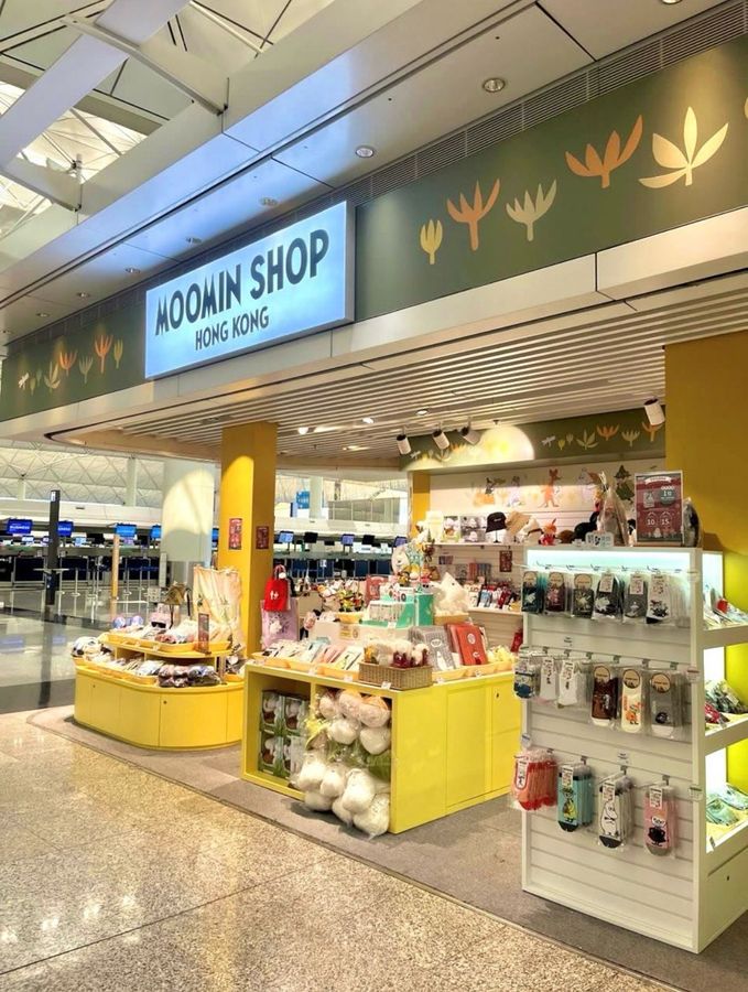 The Moomin Shop featuring Finland’s beloved Moomin characters and merchandise opened at hong Kong International airport on December 15, 2025. (Instagram: @finlandhongkongmacao)